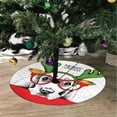 thumbnail image 2 of FMSHPON Christmas Snowman Gift Xmas Christmas Tree Skirt Stand Mat for Holiday Party Decoration Indoor Outdoor 36 inches, 2 of 3
