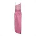 thumbnail image 6 of DailyTrove Women's One-Shoulder Split Maxi Dress-Floor-Length-Chiffon-for Prom/Evening Event-Flowy Split, 6 of 6