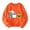 /c87Orange477, variant on CUZIBR Toddler Girls Halloween Crewneck Sweatshirt Pumpkin Ghost Leopard Graphic Pullover Long Sleeve Leisure Streetwear,Orange,2-3 Years
