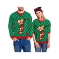 thumbnail image 2 of Unisex Christmas Sweatshirts 3D Graphic Long Sleeve Round Neck Oversized Pullover Tops for Men Women, 2 of 9