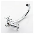 thumbnail image 3 of Classic Kitchen Faucets Dual Handle Kitchen Faucet, Cold Hot Water Mixer Aluminum Alloy Tap Rotatable Tap ,Versatile Features, 3 of 7