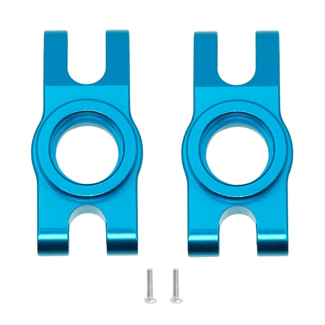 Xingzhi Aluminum Alloy 1/14 Front Rear Portal Axle DIY Kit Durable Rc Front Rear Portal Axle DIY Kit For MJX 14303 14302 14301 Blue