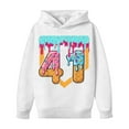 thumbnail image 2 of Boys Hoodies 100 Days Print Loose Fall Winter Pullover Hoodie Top School Hoodies for Boys Size 10-15Y, 2 of 4