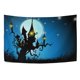 thumbnail image 4 of Tapiz de Casa Embrujada de noche de Halloween ABPHQTO decoración para colgar en la pared 100x150 cm, 4 of 4