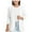 Z1-White, variant on Girls Blazer Jacket Solid Color Lapel Suit Coat Button Down Long Seelve Open Front Dress Coat Outerwear for Kids ,Light Blue,110(3-4 Years)