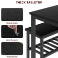 thumbnail image 4 of Kojooin Juego de Mesa de Comedor Moderno para Cuatro Personas con Sillas y Banco para Espacios Pequeños, 4 of 7
