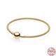 thumbnail image 1 of Hebilla de cubo clásica de Plata de Ley 925, pulsera con hebilla en forma de corazón, compatible con abalorios originales, joyería artesanal, gran oferta, 1 of 4