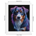 thumbnail image 2 of Paint by Numbers Kit for Adults, Colorful Dog Portrait Art Paint by Numbers, Easy Paint by Numbers Kit for Adults Beginner, DIY Adult Paint by Number Kits on Canvas, Home Decor 12x16in, 2 of 7