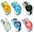 thumbnail image 1 of HEVIRGO Montre Bracelet Jonc pour Femmes, Mode, Quartz Analogique, Boîtier Rond, Ouverture à l'Extrémité, Blanc, 1 of 9
