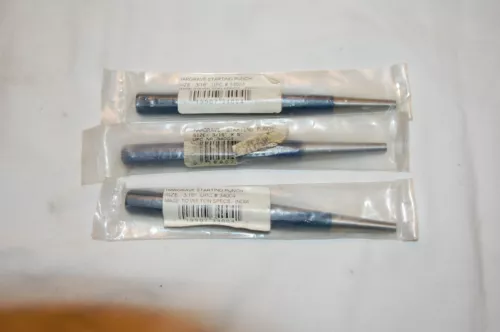 ABN Brass Punch Set - 2 Piece Brass Drift Pin Punch