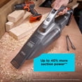 thumbnail image 3 of BLACK+DECKER 20V MAX POWERCONNECT Aspiradora de Mano, sin Cable, batería no incluida, Solo Herramienta Desnuda (BCHV001B), 3 of 5