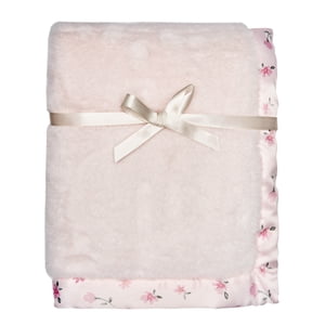 Modern Moments by Gerber Baby Girl Plush Blanket, Pink