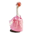 thumbnail image 2 of Deeceymbur Easter Goose Statue Outfit Pink Green for 23 Inch Porch Patio Decoration Clothing Hat Set Garden Decor, 2 of 6