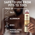 thumbnail image 5 of Old Spice GentleMan's Blend Total Body Deodorant for Men, Vanilla and Shea, Aluminum Free Spray, 3.5 oz, 5 of 11