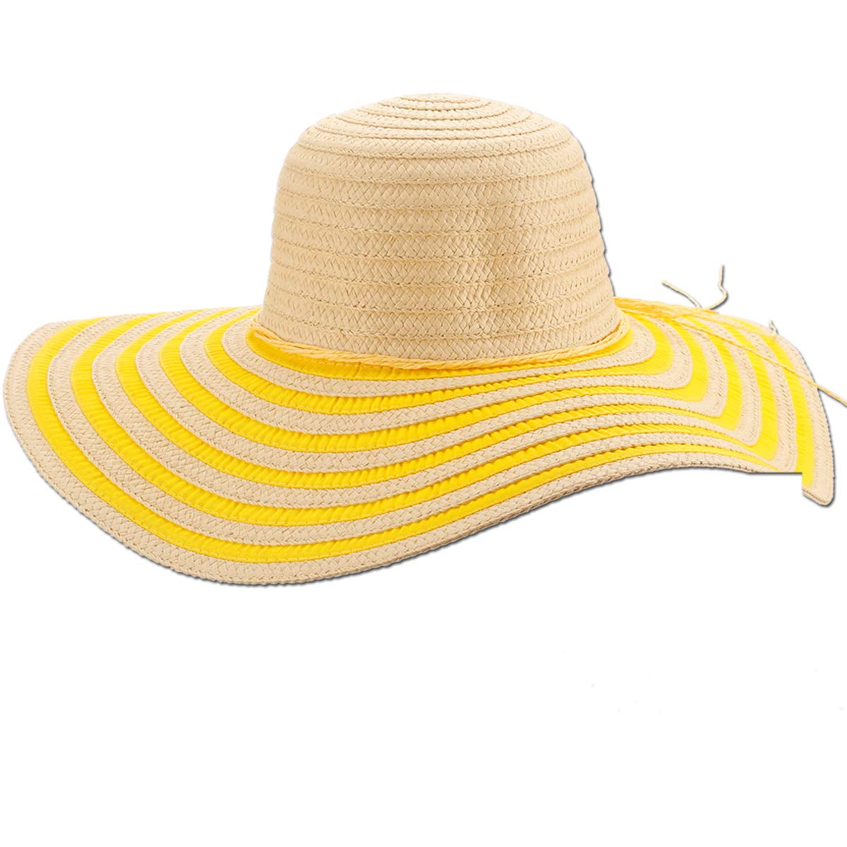 Panama Jack Women's Sun Hat - Packable, Lightweight Braid/Ribbon, UPF ...