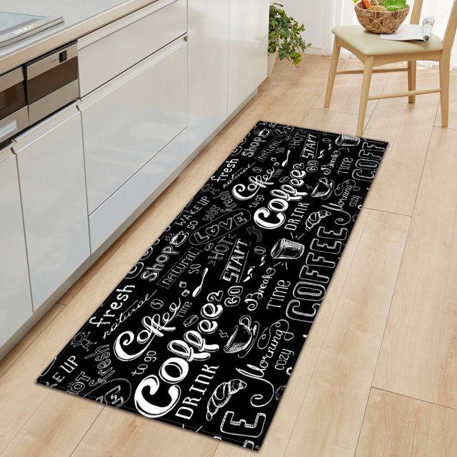 Modern Kitchen Mat Home Decor Entrance Doormat Hallway Bedroom Living Room Decoration Floor Carpet Balcony Bathroom Long Rug Kitchen Rugs