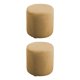 thumbnail image 1 of Matsuzay Slipcover Stretch Ottoman Furniture Protector Round Couch Sofa Cover  Home 2piezas Amarillo claro, 1 of 1