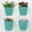 Green, variant on G.Core 4-Pack Large Pegboard Cups with Hooks, Blue Peg Board Accessories for Garage Workbench Craft Room