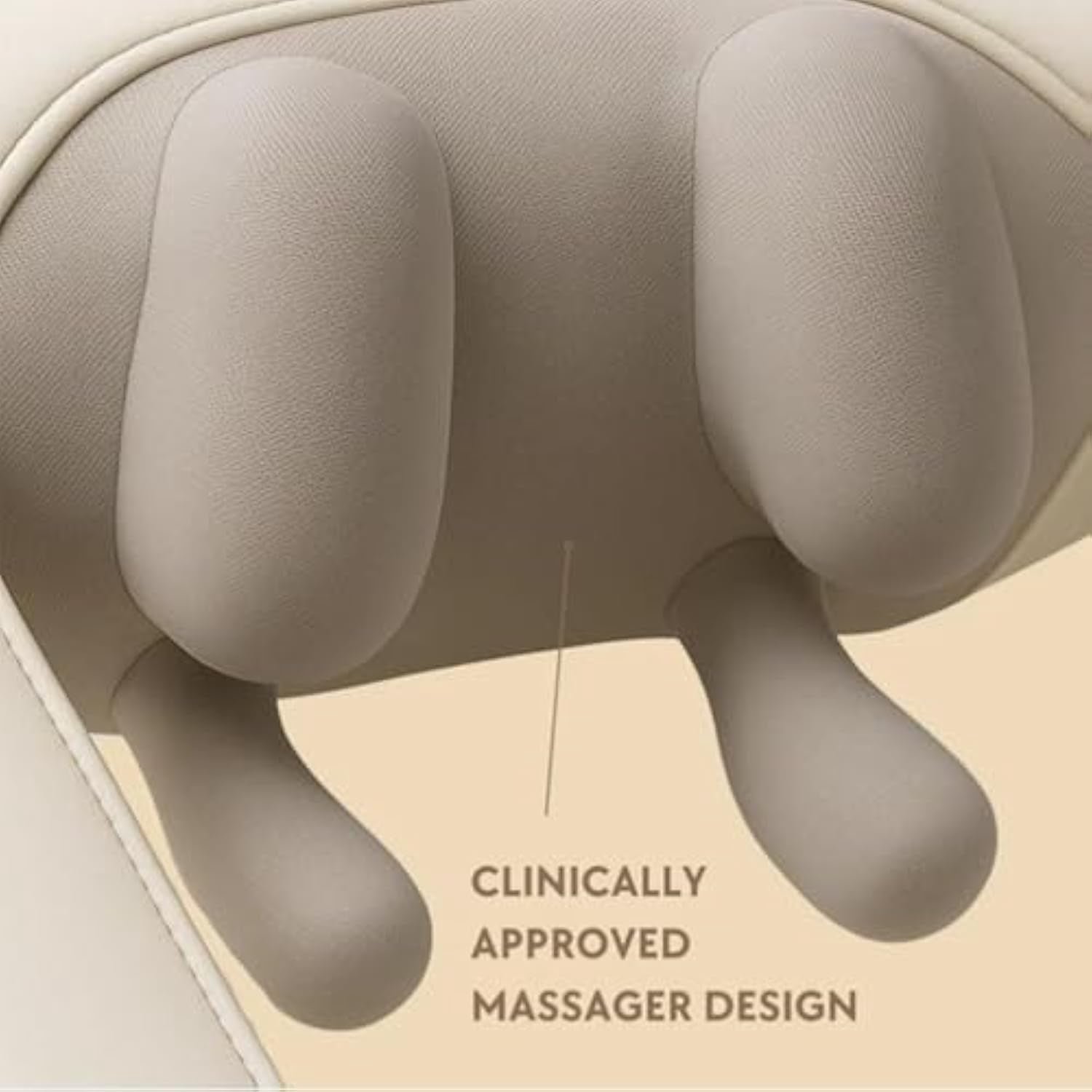 Noxa Massager - 2025 New Noxa Neck and Shoulder Massager, Neck and Shoulder Massagers, 3-Speed Adjustable Modes, Cordless Desig Lymphatic Necks Massagers (Grey)