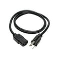 thumbnail image 2 of Tripp Lite P006-004 4' C13 - C14 Computer Power Extension Cord Black14, 2 of 7