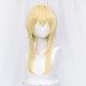 thumbnail image 4 of Corta peluca de cosplay dorada para el juego Genshin Impact Lolita Gradiente Party Harajuku Hair (Pelera dorada) esquí esquí Gafas de esquí, 4 of 5