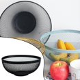 thumbnail image 2 of Canasta de frutas Gloria de alambre negro para decoración, 2 of 8