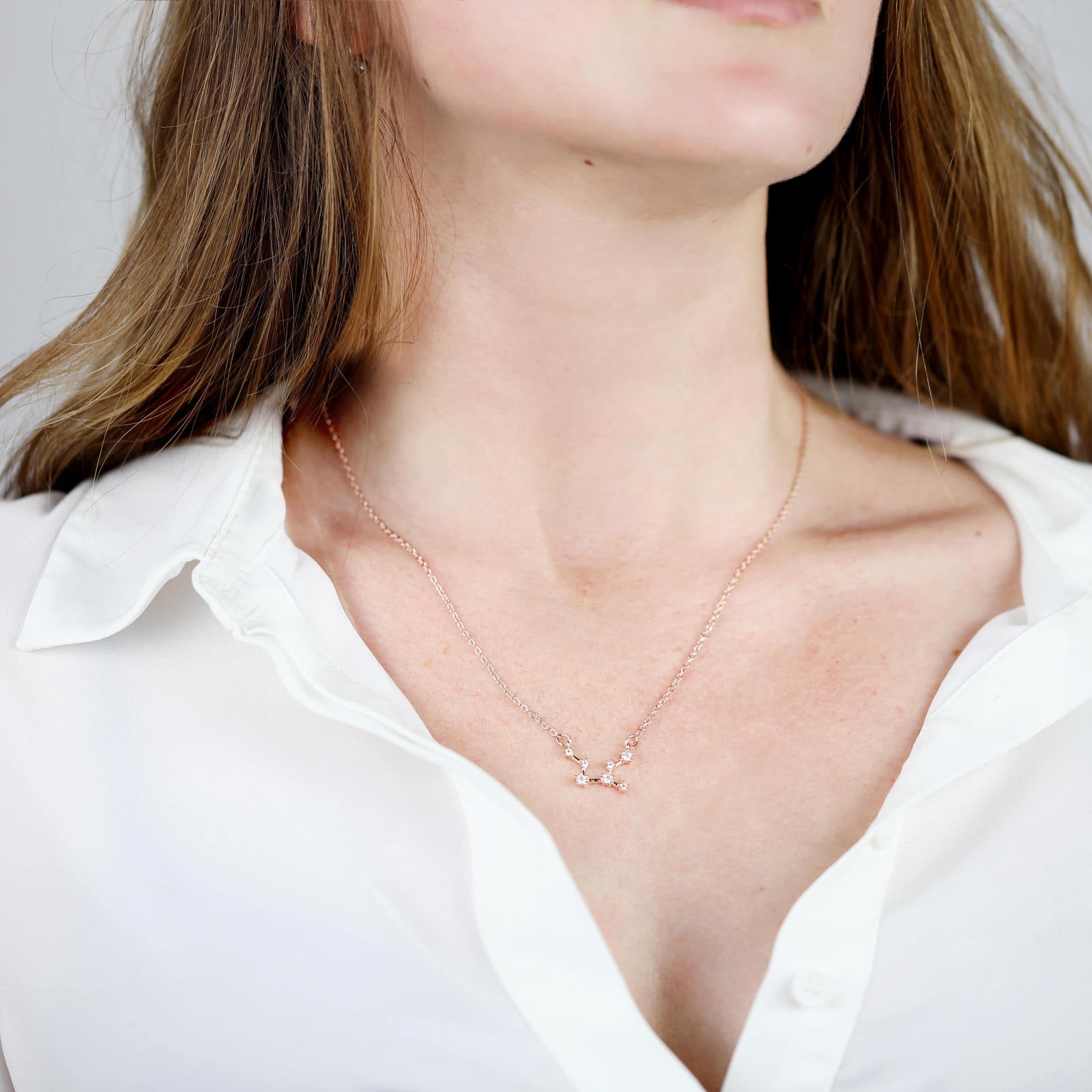 Zodiac Jewelry Celestial Constellation Necklace