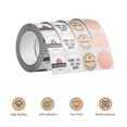 thumbnail image 2 of TFixol1 Inch Thank You Sticker Decorative Sticker 500 Sheets/Roll for Greeting Cards Gift Bag Wraps Flower Bouquets Business Birthdays Weddings, 2 of 7