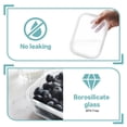 thumbnail image 4 of Recipientes de vidrio para preparación de comidas HOMBERKING 630 ml (22 oz) x10, 4 of 7