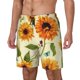 thumbnail image 1 of Fotbe Sunflowers And Butterflies Traje de Baño para Hombre – Shorts de Natación de Secado Rápido con Forro y Bolsillos-3X-Large, 1 of 6
