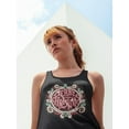 thumbnail image 2 of Merry Christmas Neon Design Tank Women -Image by Shutterstock, Female XX-Large, 2 of 4
