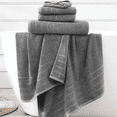 thumbnail image 4 of Casa Platino Juego de Toallas de 12 Piezas, 4 Toallas de Baño de 30x60 Pulgadas, 4 Toallas de Mano y 4 Paños, Toallas de Baño de Algodón Altamente Absorbentes - Ltimo Gris, 4 of 8