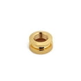 thumbnail image 3 of Paquete de 3 Botones de Correa de Conector de Clavija Final de Pastilla de Bajo de Guitarra de Cobre Dorado 0,59 X Hugo Botones de la correa de la clavija de guitarra, 3 of 9