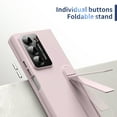 thumbnail image 4 of ELEHOLD Case For Samsung Galaxy Z Fold 5, HD Front Membrane Built-In Kickstand Military Grade Drop Protection, Anti-Fingerprint Lens Frame Cover Slim Fit Folding Case For Samsung Z Fold 5,Pink, 4 of 11