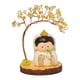 thumbnail image 3 of Mini estatua de Buda con árbol del dinero, figura en miniatura, árbol de la fortuna coleccionable Estilo D, 3 of 7