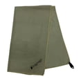 thumbnail image 3 of Frogg Toggs Camp Beach Towel, Soft and Absorbent Microfiber Towel with Zippered Bag, 35” x 62”, OD Green, 3 of 3