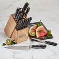 thumbnail image 4 of Cuisinart C77TR-16P Triple Rivet Collection 16-Piece Cutlery Block Set, Stainless Steel, 4 of 4