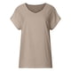 thumbnail image 4 of Pntutb - Blusa básica de manga corta para mujer, cuello en V, color sólido, informal, holgada Pntutb Pntutb-1640, 4 of 8