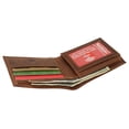 thumbnail image 6 of Super Dad RFID Blocking Real Leather Bifold Classic Wallet for Men, 6 of 10