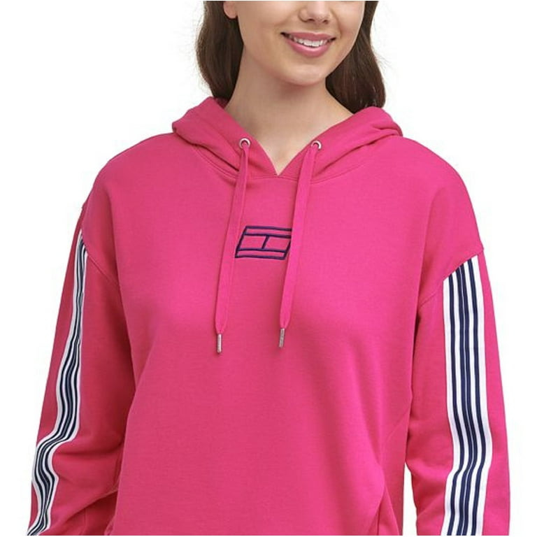 Tommy hilfiger outlet pink hoodie women's