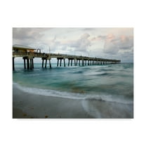 Trademark Fine Art 'Slow Motion Ocean I' Canvas Art by Danny Head