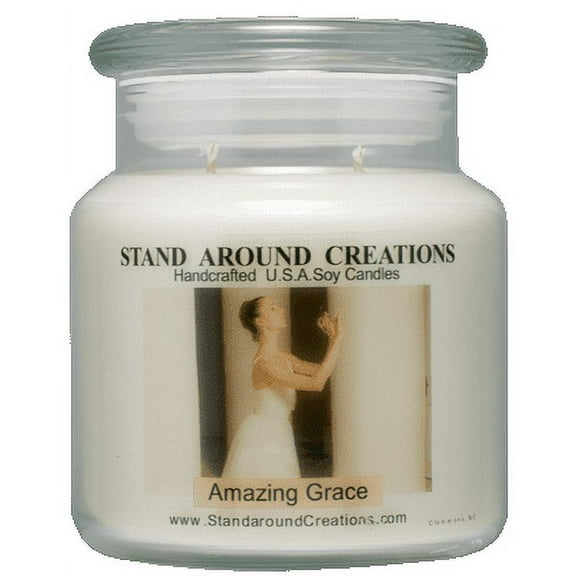 AMAZING GRACE APOTHECARY 16-OZ. ALL NATURAL SOY CANDLE