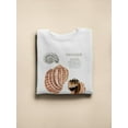 thumbnail image 3 of Seashell Field Notes Ii Sweatshirt Women -Naomi McCavitt Designs, Female 5X-Large, 3 of 4