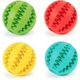 thumbnail image 1 of Caja Pack Chien Jouet Balle Indestructible, Chien Balle en Caoutchouc Naturel, Chien Balle À Mâcher Jouet Nettoyage des Dents Boule en Résistant Les Moyens Grand Chien (7 cm) Ormromra ZYY-0208, 1 of 5
