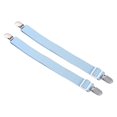 thumbnail image 2 of enqiretly 2 Pcs Clip de Fixation pour Drap de Lit, Attache Élastique Réglable, Accessoires de Fixation pour Matelas, Clips de Coin, Sangles, Attaches Multi-Usages Bleu, 2 of 9