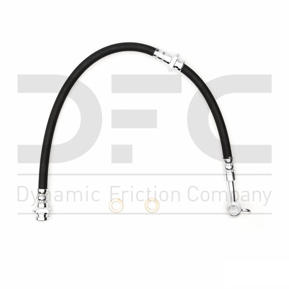 Front Left Dynamic Friction Company Brake Line Hose 350-68004 For 1990-1992 INFINITI M30