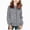 L101-Grey, variant on Girls' and Toddler Long Sleeve Button Front Cardigan Teen Kids Preppy Knit Cardigan Sweater School Uniform Crewneck Sweater(L101-Black,1-2 Y)