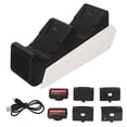 thumbnail image 2 of Station de Charge Double pour Manette, Support de Charge pour Manette de Jeu Surtension 2 Batteries Rechargeables Compactes pour Accessoires de Manette de Jeu, 2 of 7
