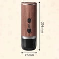 thumbnail image 4 of Portable cordless coffee machine, fully automatic 20-bar espresso machine, no heating function, 7500 mAh battery, black, 4 of 5