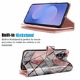 thumbnail image 5 of Wallet Case for Samsung Galaxy S25 FE 5G 2025 Wallet Case ,[9 Card Slots] Luxury PU Leather Credit Holder Carrying Folio Flip [Detachable] Kickstand Magnetic Phone Cover & Lanyard [Marble], 5 of 6